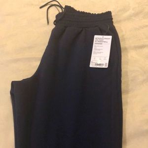 Athleta Metropolis straight leg pants in navy blue